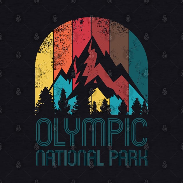 Olympic National Park Gift or Souvenir T Shirt by HopeandHobby